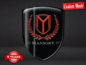 Mansory Étiquette Étanche Pro Max Résistante Moderne